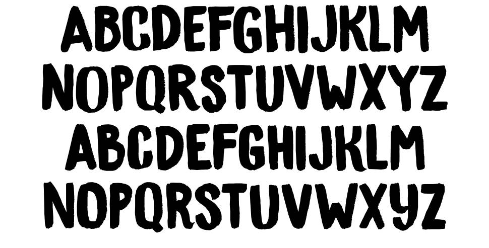 DK Bygone font specimens