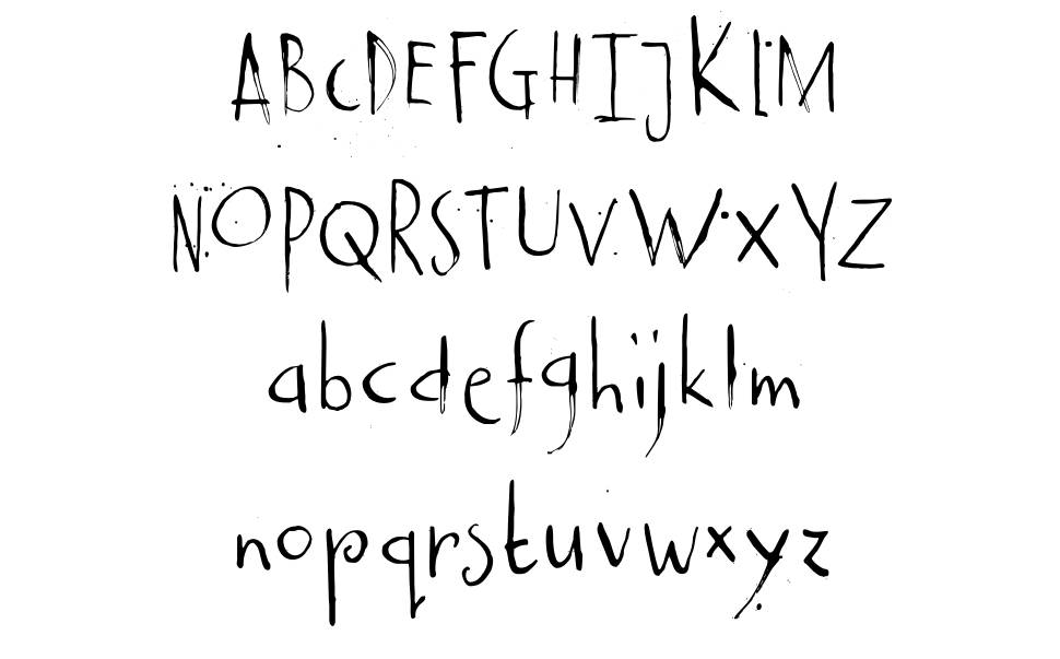 DK Castanea font Örnekler