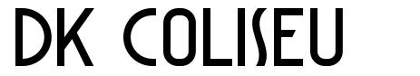 DK Coliseu шрифт