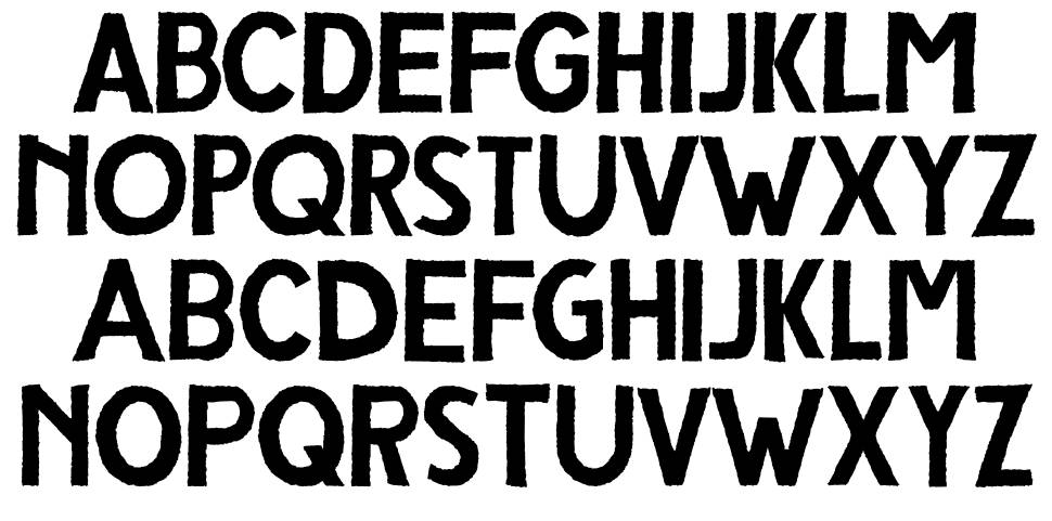 DK Compagnon font specimens