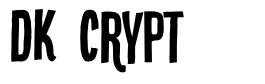 DK Crypt font