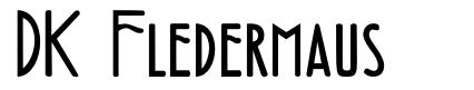 DK Fledermaus шрифт