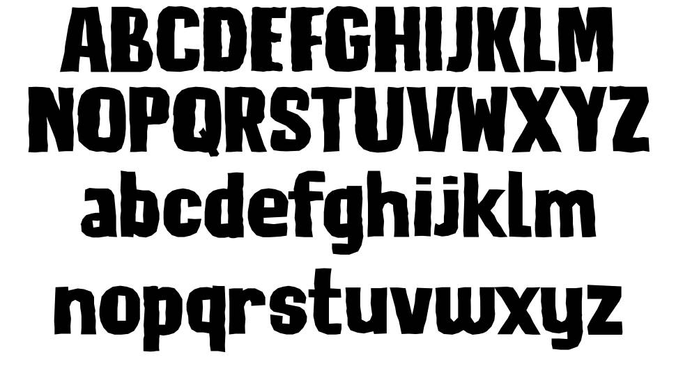 DK Lunisolar font specimens