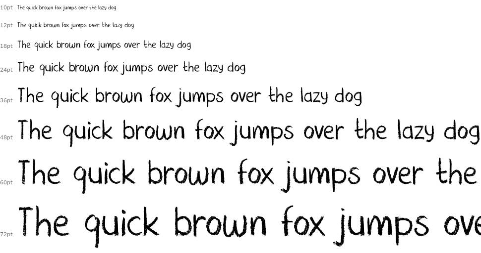 DK Nouveau Crayon font Waterfall