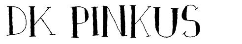 DK Pinkus шрифт