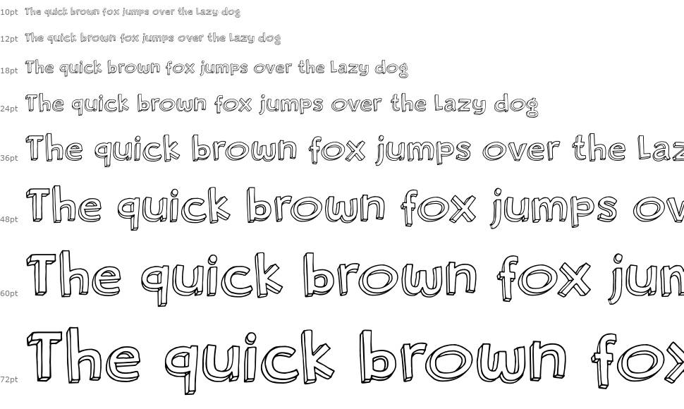 DK Rosy Lee font Waterfall