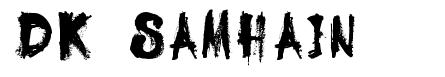 DK Samhain font