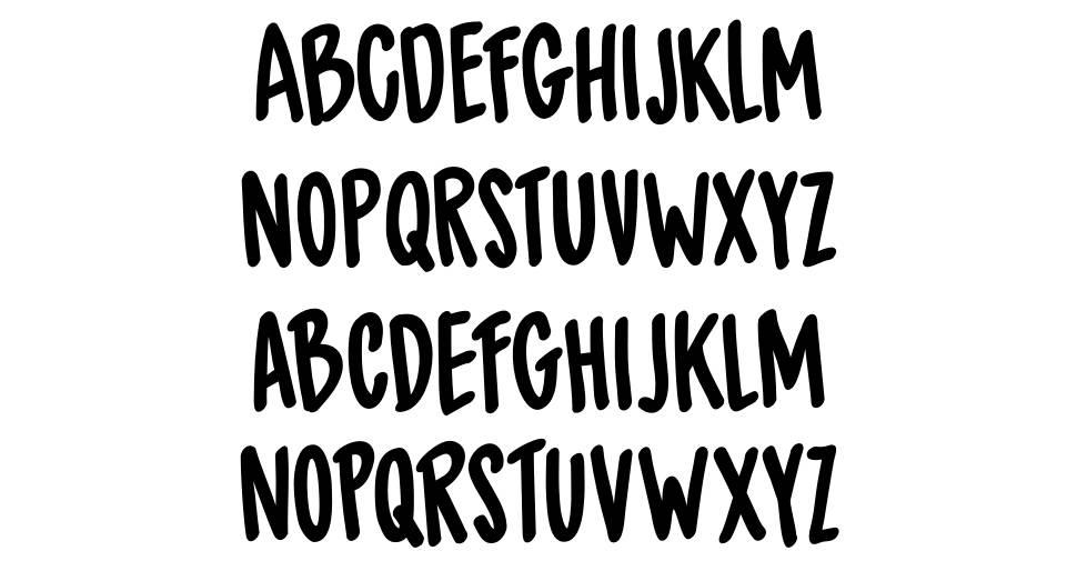 DK Spiced Pumpkin font Örnekler