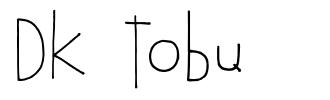 DK Tobu шрифт