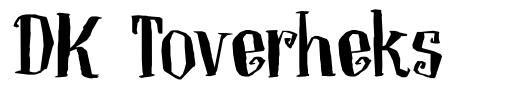 DK Toverheks шрифт