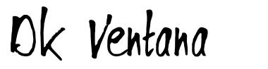 DK Ventana フォント