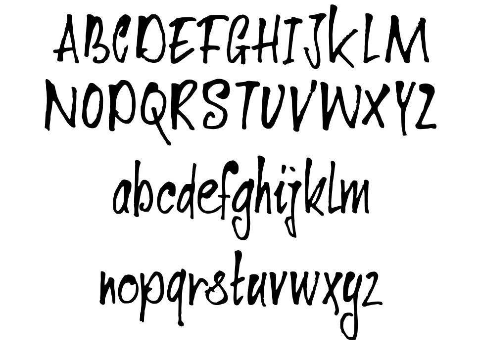 DK Ventana font Örnekler