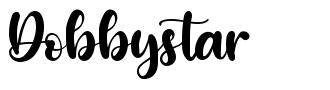 Dobbystar шрифт