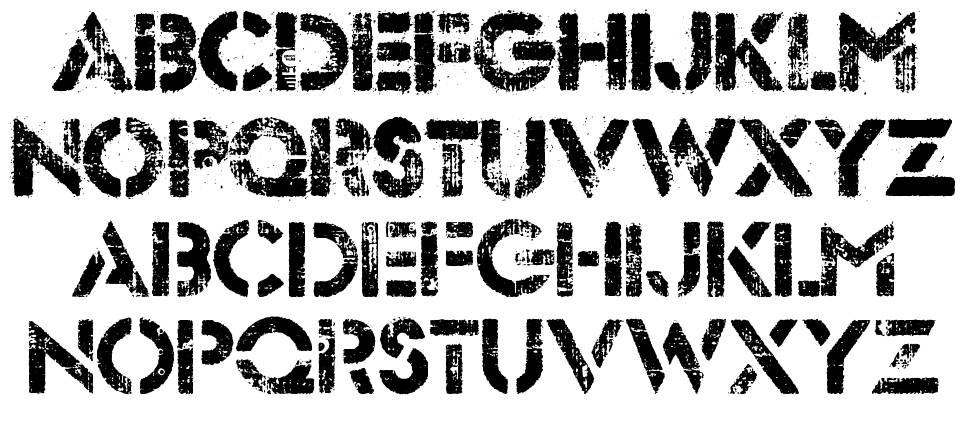 Dock 51 font specimens