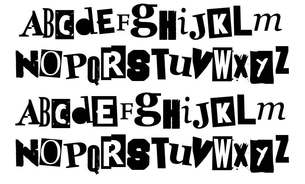 Doctor Punk font Specimens