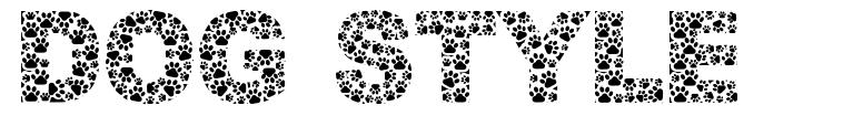 Dog Style шрифт