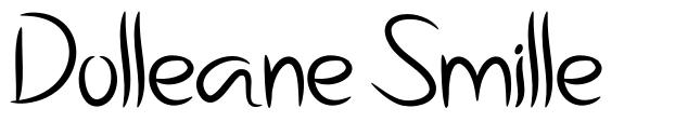 Dolleane Smille schriftart