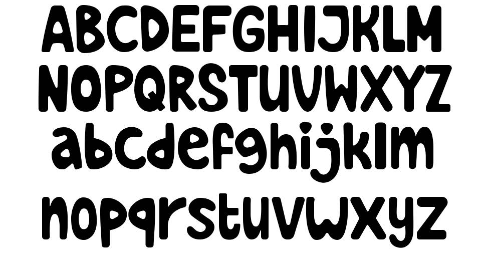 Dolpino font specimens