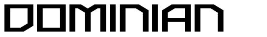 Dominian шрифт
