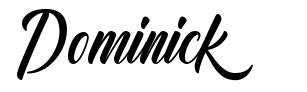 Dominick font by Graphix Line Studio | FontRiver