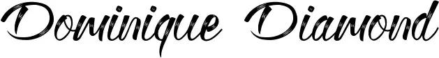 Dominique Diamond font