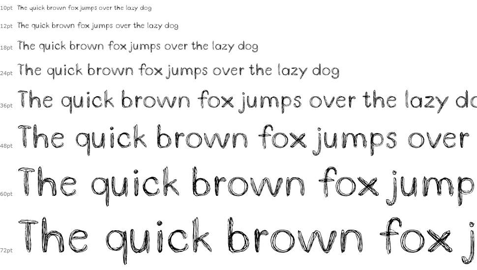 Doodle Pen Limited font Waterfall