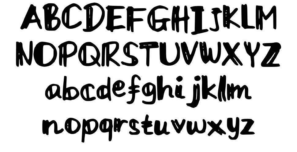 Doppia Linea フォント 標本