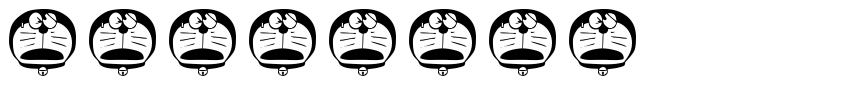 Doraemon 字形