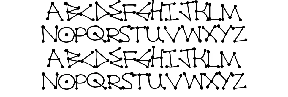 Dotline Font By Xerographer Fonts Fontriver