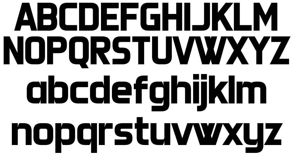 Doubleplus font specimens