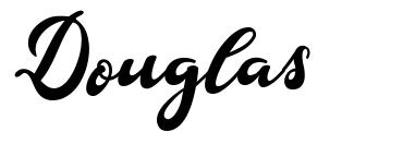 Douglas písmo