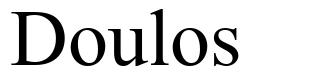 Doulos font