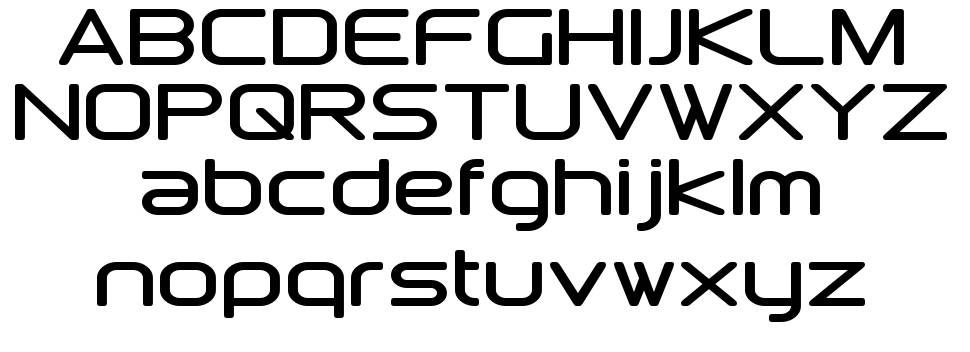 Downlink font specimens