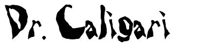 Dr. Caligari шрифт