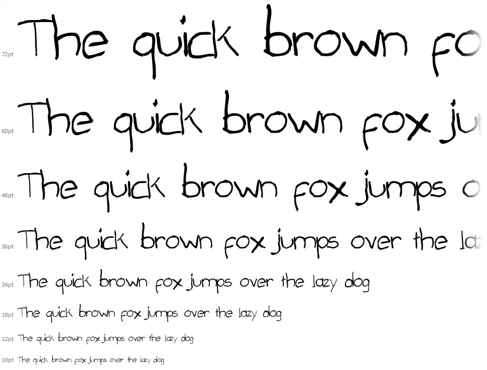Draconian Mechanical Pencilfont waterfall