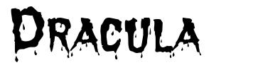 Dracula шрифт