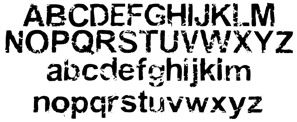 Drafffont specimens