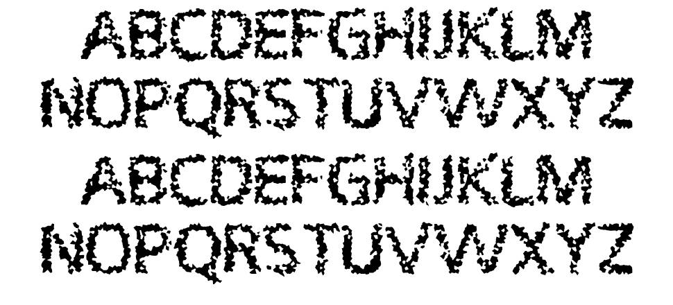 Dragon písmo Exempláře