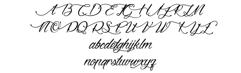 Dragon is Comingfont specimens