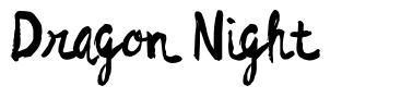 Dragon Night шрифт