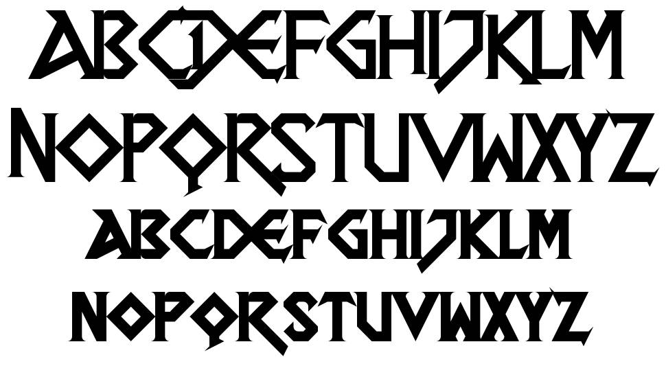 DragonSlapper font specimens