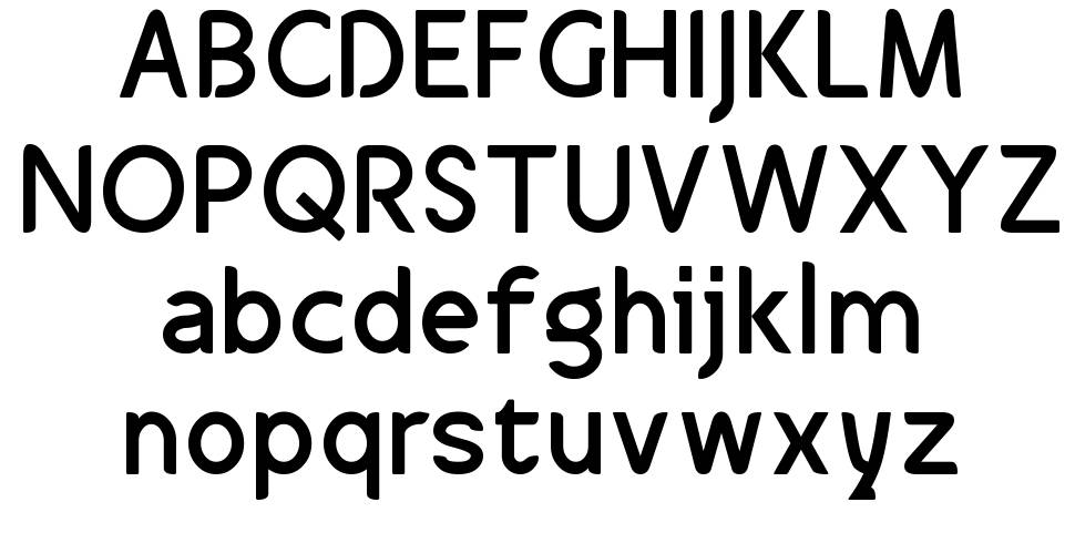 Drakalligro font Örnekler