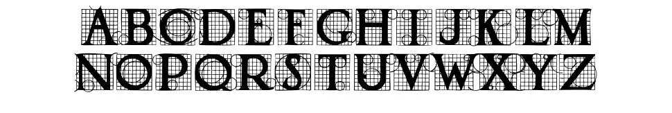 Draughtworkfont specimens