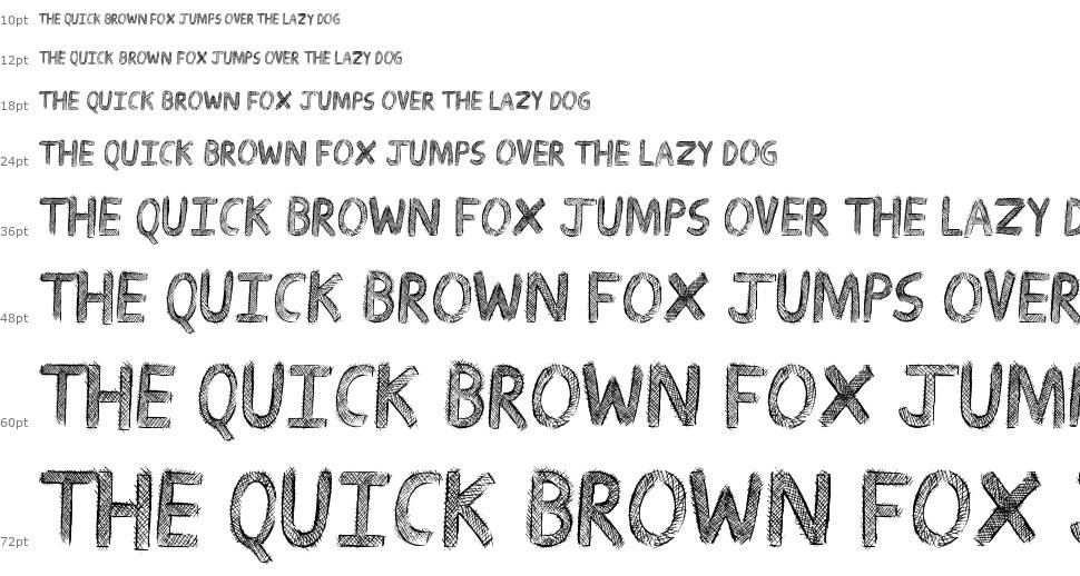 Drawing Guides font Waterfall