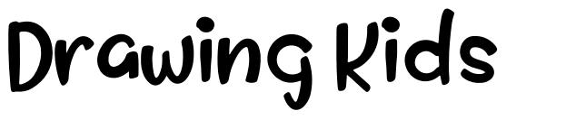 Drawing Kids font