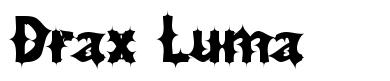 Drax Luma font