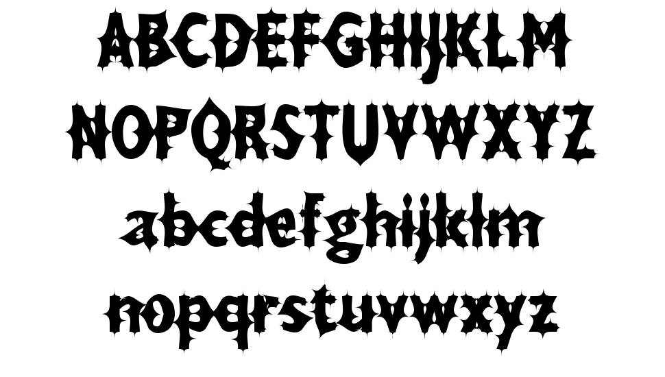 Drax Luma 字形 标本