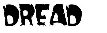 Dread шрифт
