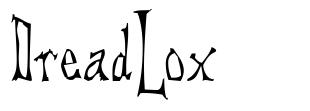 DreadLox schriftart