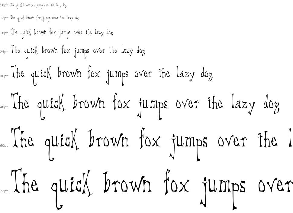 DreadLox font Şelale
